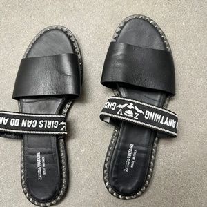 Zadig & Voltaire leather sandals